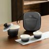 Juego de Té Portátil para Viaje suit Camping Tazón Flotante con Taza Pública Expreso Una Tetera Dos Tazas Regalo para Empresa