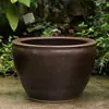 Pote grande para plantio de árvores, pote de água rural grande extra grande estilo antigo para conservação de chucrute, pote grande com água corrente, vegetais em conserva, planta Waled