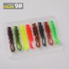 Camarão Flutuante Luya Bait Ned Fishing Group Luya Soft Worm Libélula Larva Soft Bait Robalo de Água Doce Peixe Mandarim Soft Bait
