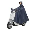 Impermeable para vehículos eléctricos, integrado de cuerpo completo, engrosado, diseñado específicamente para protección contra lluvia intensa, extragrande para scooters eléctricos y motocicletas