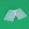 Caixa de Joias com 48 Compartimentos, Caixa de Joias Categorizada, Caixa para Pedrarias de Nail Art, Caixa de Armazenamento, Caixa Transparente Dividida, Caixa Plástica para Peças de Hardware