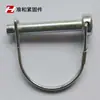 Alfinete de Segurança Industrial Alfinete de Seguro Pino em D Galvanizado Pino com Argola Zinco Branco Galvanizado