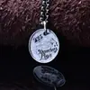 Colgante de flor de león de plata de ley S925 collar de león Seiko para hombre y mujer diseño de moda para hombre cadena para suéter vintage al por mayor