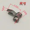 Prensatelas para máquina de coser de cama plana K-1, molde de máquina de coser plana de doble rueda de hierro, posición de aguja prenatelas para uso con plantilla de máquina de coser de brazo largo