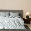Conjunto de quatro peças em algodão de fibra longa 500 fios, 100% algodão, roupa de cama de algodão de Xinjiang, conjunto de três peças de têxteis para o lar de alta qualidade