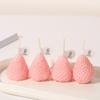 Vela de Aromaterapia de Fresa Hecha a Mano por Celebridad Creativa de Internet al por Mayor Estilo Hogar Vela Aromática Regalo de Mano para Boda Adornos