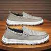 Zapatos de Verano Transpirables para Hombre sin Cordones, Zapatos Casuales de Tela Old Beijing, Suela Suave, Superficie Suave, Zapatos Sencillos, Zapatos de Dropshipping