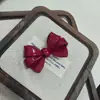 Grampo de Cabelo Laço Estilo Coreano Acetato de Alta Qualidade Doce Japonês Presilha de Cabelo Acessório de Cabelo Clipe Lateral