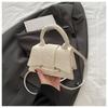 Bolso Cuadrado Pequeño Fresco y de Estilo Occidental 2025 Primavera Nueva Moda Simple Casual Color Sólido Moderno Portátil Bandolera de Hombro