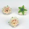 Capullos de Rosa Pequeños Simulados Cabezas de Flores de Tela de Seda Materiales para Manualidades de Guirnaldas Accesorios para el Cabello Accesorios para Arreglos Florales de Pared de Fondo de Boda Suelo
