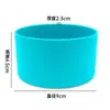 Copo de Água Capa Antiderrapante Capa Inferior de Borracha Copo de Vidro Isolamento Capa de Silicone Transfronteiriça 7,5cm9cm Capa de Copo de Silicone Universal