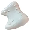 Almohada de masaje cervical para tracción y corrección, una herramienta mágica para el soporte de la columna y la zona lumbar, protección del cuello y masaje para jorobas cervicales