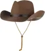 Venta caliente transfronteriza sombrero de sol plegable protección solar sombrero de verano para cabeza grande ala ancha sombrero de mezclilla sombrero de paja para exteriores hombres