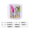 5 Tipos Mistos de Iscas Modificadas para Pesca com Mosca, Isca Simulada de Inseto, Isca Artificial para Pesca com Mosca, Isca Micro Lure, Isca de Inseto Pequeno