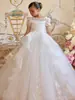 Disfraces de Performance para Niños 2026 Modelo Nuevo para Niños Mayores, Vestido de Tul Abullonado, Estilo Europeo y Americano, Vestido de Princesa para Niñas para Festivales y Celebraciones, Venta al por Mayor