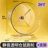 Roda de Corrida para Hamster Urso Dourado Flor Rato Tamanho Extra Grande Silenciosa 24cm Suporte para Pendurar Não Prende Esteira para Hamster