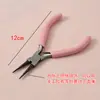 Pendientes de plata de ley S925 bolsa de material DIY accesorios para pendientes hechos a mano caseros soporte de gancho de oreja de nueve pines