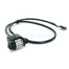 Cabo Personalizado Horizontal Porta Dupla USB2.0 Af para 2*4 Pinos Terminal Dupont com Parafusos para Fixar o Cabo de Dados