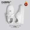 Zapatillas Blancas Gruesas Forradas de Polar Universales para Hombre, Nuevo Modelo Invierno 2025, Zapatos para Hombre de Suela Gruesa que Aumentan la Altura, Zapatillas Cálidas Antideslizantes