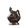 Garrafa de Vinho de Cerâmica Jingdezhen 0,5kg Caixa de Presente Garrafa de Vinho Criativa para Casa Garrafa de Vinho Personalizada Conjunto de Vinho Garrafa para Licor Garrafa Vazia
