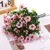 Flor de Eucalipto Transfronteriza Flor Artificial Violeta Protector Solar Flor Artificial Amazon Jardinería Exterior Margarita Flor Artificial