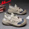 Calçados Warrior Clog Masculinos 2026 Verão Novos Sapatos Esportivos Respiráveis Sapatos de Praia Sandálias Antiderrapantes Sapatos Aquáticos m