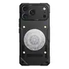 Adequado para iPhone 18 Pro Max, apresentando um padrão de estrela de armadura de gelo e dissipação de calor de grafeno, esta capa de telefone também é uma capa protetora para o Apple 17 Pro