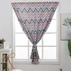 Cortinas Pequeñas Blackout Minimalistas Geométricas con Cinta Mágica Pegatinas de Letras, Hechas a Medida, Sin Taladro, Cortinas de Exportación, Nuevo Producto Dropshipping de Temu