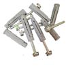 Soporte de pared para TV, estante, tubo de expansión tetraédrico, cruz, hexágono exterior, clavo de expansión de plástico, ventilador de cocina, LCD para colgar en la pared