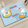Alfombra de Piso Absorbente de Barro Diatomeo para Puerta de Baño Alfombra Antideslizante para Baño Inodoro Alfombra Personalización de Baño