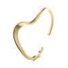 Plata S925 Europa y Estados Unidos exagerado anillo de Mobius ins anillo liso irregular con ondulaciones de agua fabricantes mayoristas femeninos
