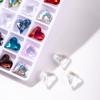 Celebrante de Internet Nuevo Arte de Uñas Sal Marina Cristal Diamante Forma Especial Aurora Mágico Estrella de Mar Corazón Torcido Super Flash Bombilla Joyería para Uñas