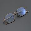 Armazón de Gafas de Prescripción Unisex Retro de Titanio B Japonés Kmn9917 con Montura Completa de Borde Grueso