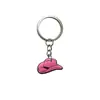 Llavero Creativo Rosa de Dibujos Animados Serie Rosa Llavero Personalizado de Goma Suave PVC Colgante para Bolsa Adorno para Llave de Coche Accesorio