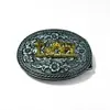 Comercio Exterior Estilo Vaquero Occidental Retro Hebilla Lisa Hebilla de Cinturón Accesorios para Cinturón Placa Hebilla Fabricante Venta Directa Mayorista