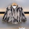Chaqueta de Béisbol para Niños Primavera y Otoño 2025 Nueva Tendencia Ropa Infantil Chaqueta Elegante Versátil Abrigo de Otoño para Niños