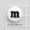 Lindo Perro Globos Vaca Blanco y Negro Parche Adhesivo Suave PVC Accesorios para Funda de Teléfono Móvil DIY Agujero Zapatos Zapatos Accesorios de Hebilla Flor