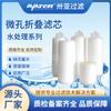 Elemento filtrante plegable de PTFE subhidrofóbico 10 pulgadas 0.22um elemento filtrante plegable con interfaz 226