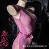 Estilo de Niña Grande: Tímido y Dulce, Body de Malla Hueca Seductor Transparente Sexy Malla de Puro Deseo, Talla Grande para Exportación Transfronteriza