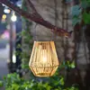 Suministros del Fabricante Linternas Portátiles de Ratán, Luces Decorativas de Atmósfera de Ratán Creativas de Aspecto Elevado, Luces Decorativas para Patio y Jardín