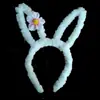 Diadema para el cabello 13 cm soporte de orejas de conejo no luminosa puesto de lugar escénico puesto callejero mercado nocturno superventas hombres y mujeres, viejos y jóvenes orejas de oso