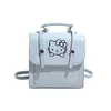 2026 Nuevo Estilo Coreano Diseño de Gato con Lunares Mochila Cruzada para Niños y Padres Bolso para Mujer Venta al por Mayor