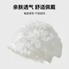 Novo Chapéu Turbante Flor Tridimensional Estilo Coreano para Mulheres, Moda Vazado Respirável Fino Grande Circunferência da Cabeça Chapéu de Verão Frio Gorro Solto