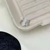 Lujo Ligero Plata Temperamento Versátil Retro Circonita Anillo de Plata de Lujo Ligero Dedo Índice