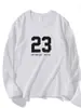 Estilo Simples com Estampa Alfanumérica Casual para Primavera e Outono de 2025 Roupas de Exterior Esportivas Versáteis Blusas de Manga Longa para Mulheres