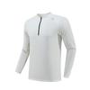 Camisa de manga comprida com meio zíper para homens Lulu Roupas esportivas ao ar livre de secagem rápida Roupas de corrida para instrutor de fitness Roupas de equitação Suéter casual