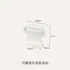 Soporte para Cepillos de Dientes Fasola Montado en Pared Sin Taladro Hogareño Gabinete de Baño con Espejo Gancho Plegable Estante de Almacenamiento para Cepillos de Dientes