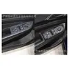 Adesivos decorativos para painel de elevação de janela em fibra de carbono para Volkswagen Golf 8ª geração, acessórios de modificação de interior de carro