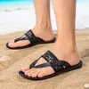 Pantuflas para Hombre Transfronterizas Talla Grande Chanclas Sandalias de Tira Casual Antideslizantes Zapatos de Suela Suave para Hombre Dropshipping