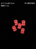 Accesorios de cinabrio imperial, accesorios DIY de alto contenido, pulsera de cinabrio, cuentas budistas, cuentas colgantes, accesorios de cinabrio de alto contenido